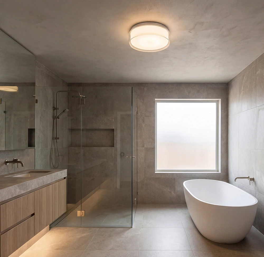 Illuminazione LED a soffitto: Plafoniere moderne: design a basso profilo - LuceControCorrente