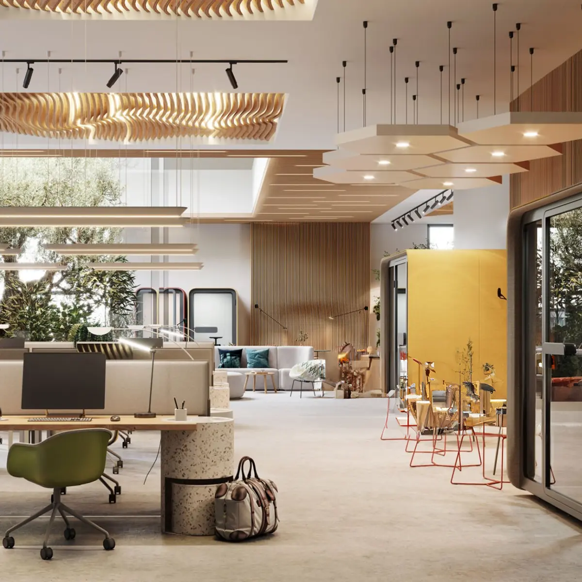 Illuminotecnica Milano - Uffici e ambienti di lavoro - Luce ControCorrente