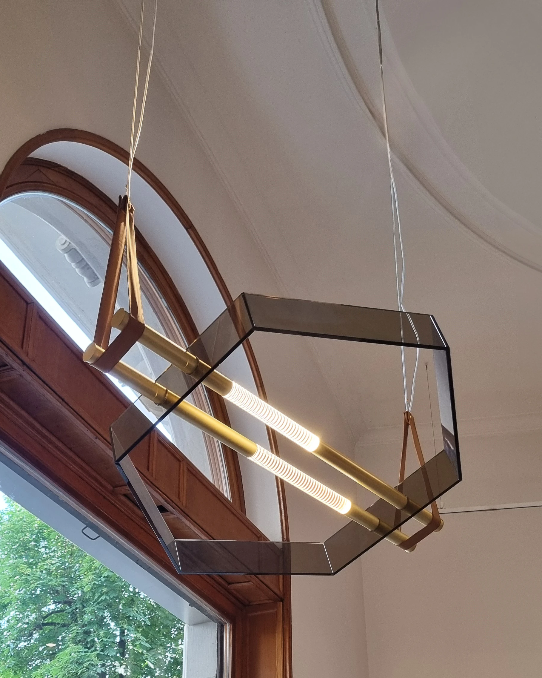 Sospensione Esagono - Lampadari Brescia - LuceControCorrente