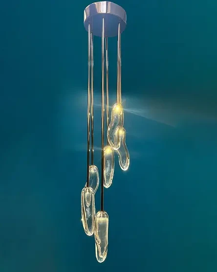 Sospensione Gocce di Mare - Lampadari Brescia - LuceControCorrente