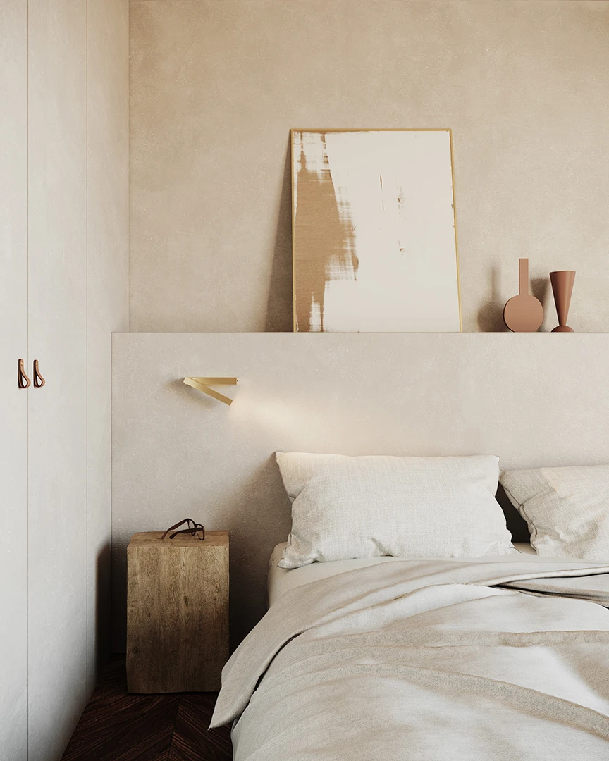 Camera da letto in stile Japandi: lampade giuste - Lucecontrocorrente